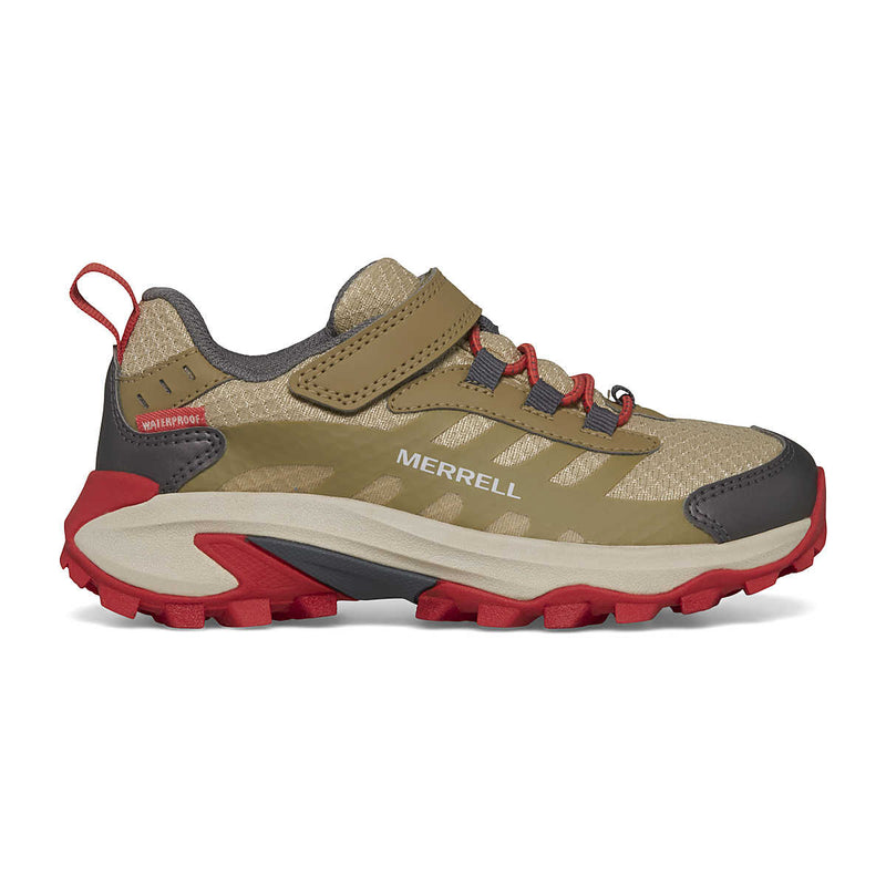 Merrell Moab Speed Low 2 A/C Waterproof Hiking Shoe - Coyote-Mountain Baby