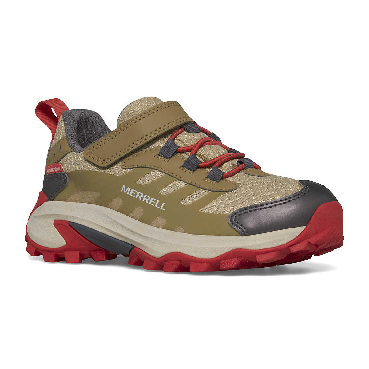 Merrell Moab Speed Low 2 A/C Waterproof Hiking Shoe - Coyote-Mountain Baby