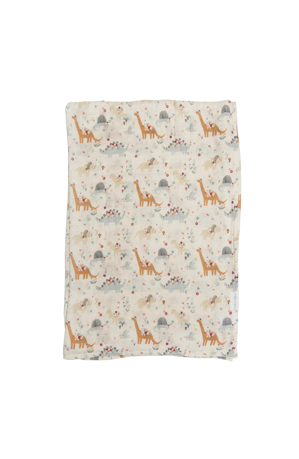 LouLou Lollipop Muslin Swaddle - Baby Dinomite-Mountain Baby