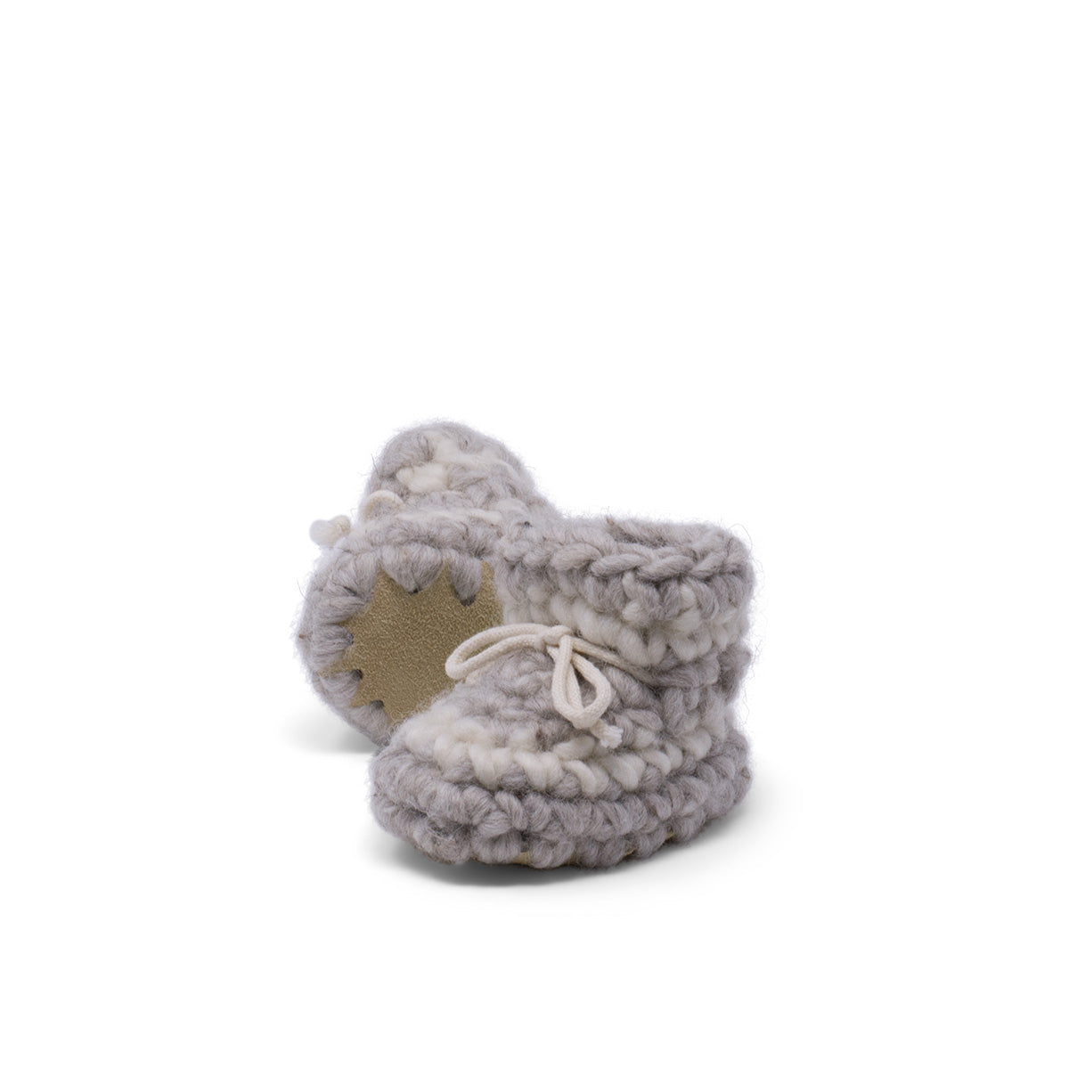 Padraig Bootie - Child - Grey w/ Stripe-Mountain Baby