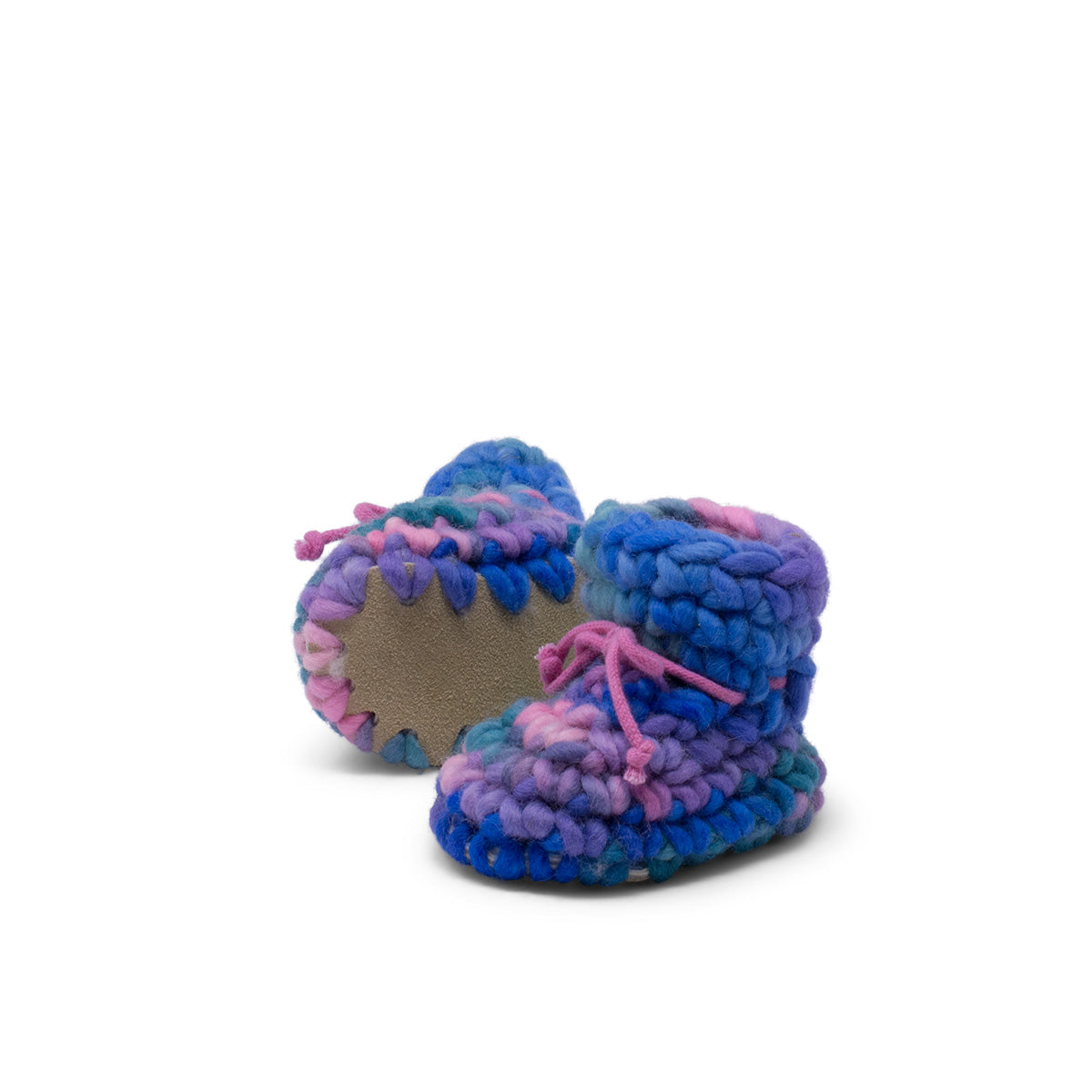 Padraig Bootie - Child - Multi Pink-Mountain Baby