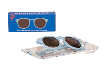 Babiators Sunglasses - Keyhole - Baby Blue-Mountain Baby