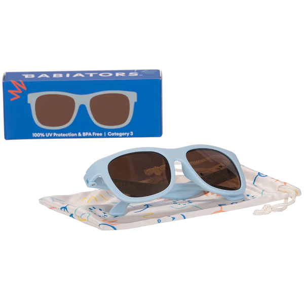 Babiators Sunglasses - Navigator - Baby Blue-Mountain Baby