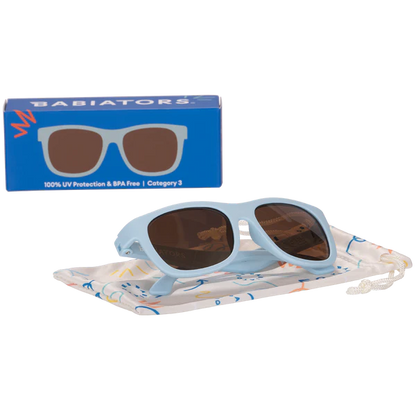 Babiators Sunglasses - Navigator - Baby Blue-Mountain Baby