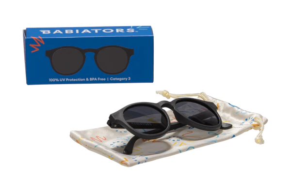 Babiators Sunglasses - Keyhole - Jet Black-Mountain Baby