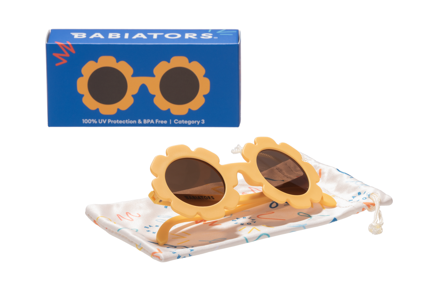 Babiators Sunglasses - Flower LTD - The Sunflower-Mountain Baby