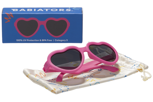 Babiators Sunglasses - Heart LTD - Paparazzi Pink-Mountain Baby