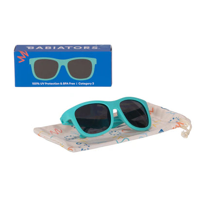 Babiators Sunglasses - Navigator - Totally Turquoise-Mountain Baby