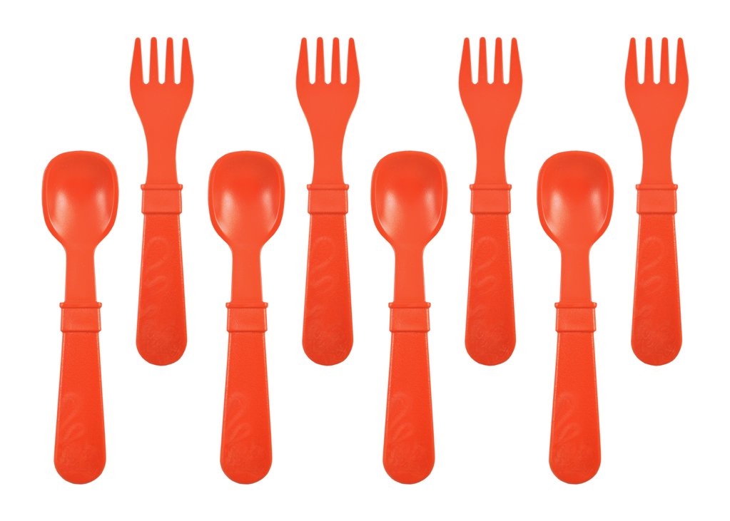 Re-Play Utensil Set - 8pk Package-Mountain Baby