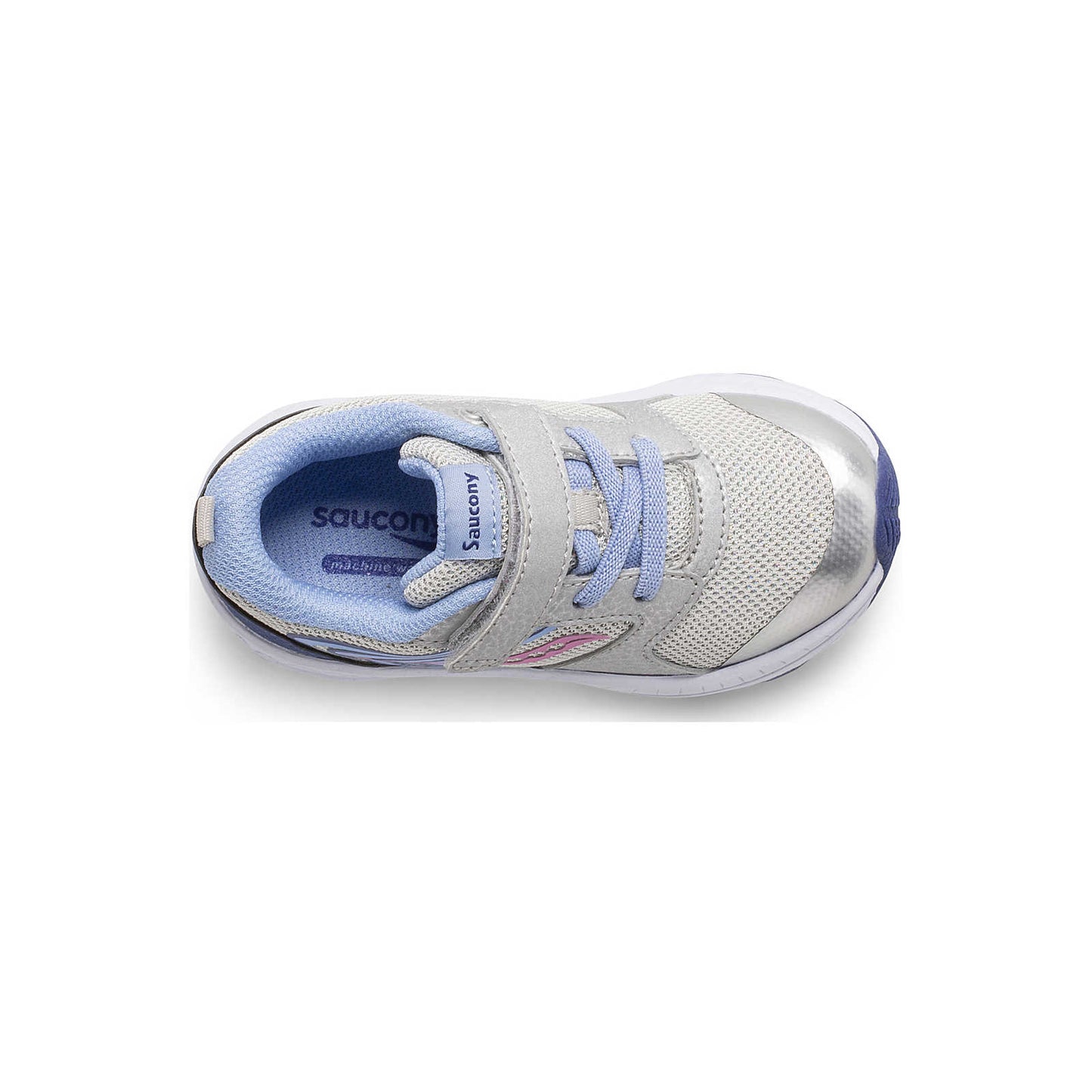 Saucony Wind FST A/C Jr. - Silver/Blue/Pink-Mountain Baby