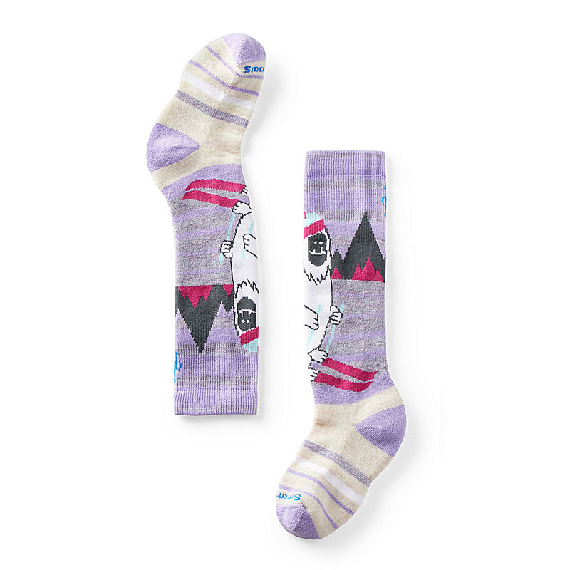SmartWool Winter Socks - Yeti Pattern - Ultra Violet-Mountain Baby
