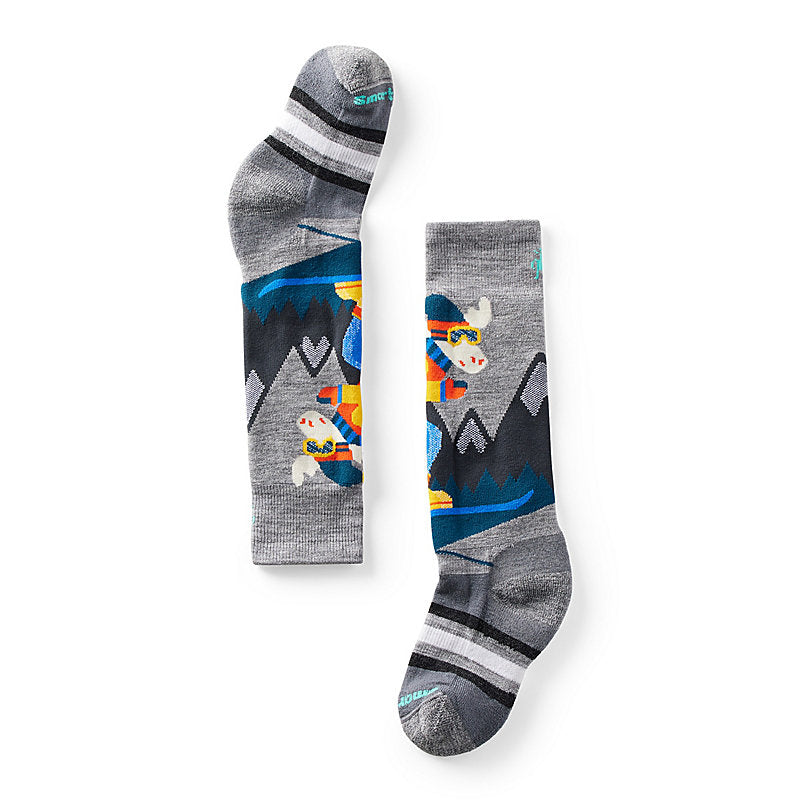 SmartWool Wintersport Sock - Moose - Light Grey-Mountain Baby