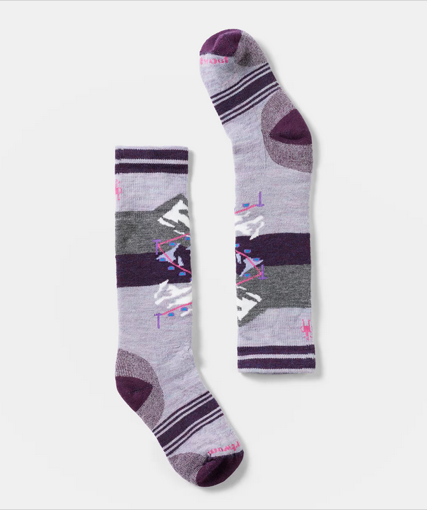 Smartwool Wintersport Sock - Purple Eclipse-Mountain Baby
