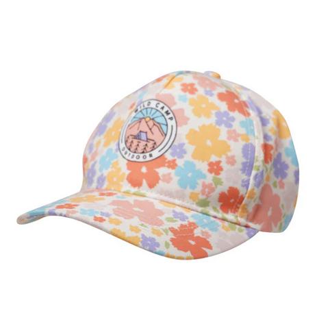 Ambler Kids Cap - Seeker - Flowers 2-Mountain Baby