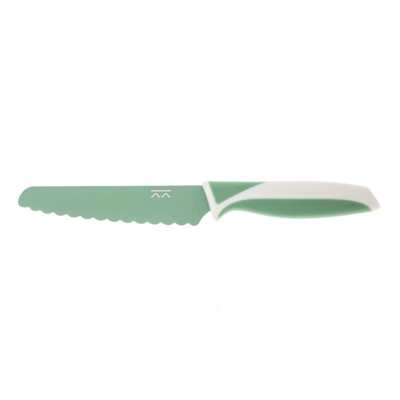 Kiddikutter Child-Safe Kitchen Knife - Sea Green-Mountain Baby