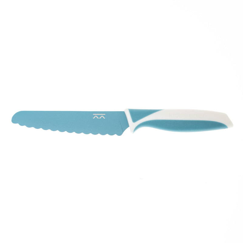 Kiddikutter Child-Safe Kitchen Knife - Sky Blue-Mountain Baby