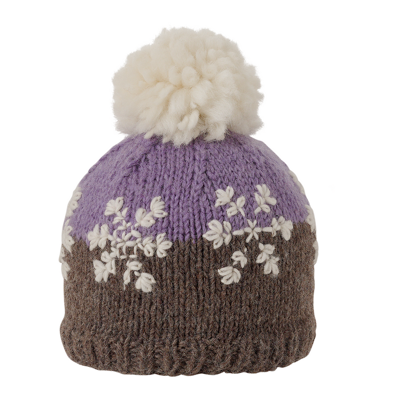 Ambler Kids Toque - Snowflakes - Mauve-Mountain Baby