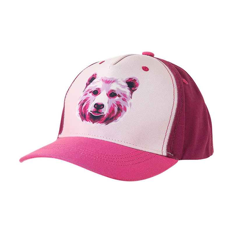 Ambler Kids Cap - Visages - Fuchsia-Mountain Baby