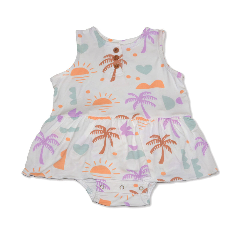 Silkberry Skirted Bodysuit - Boho-Mountain Baby