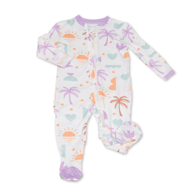 Silkberry Footie Sleeper - Boho-Mountain Baby