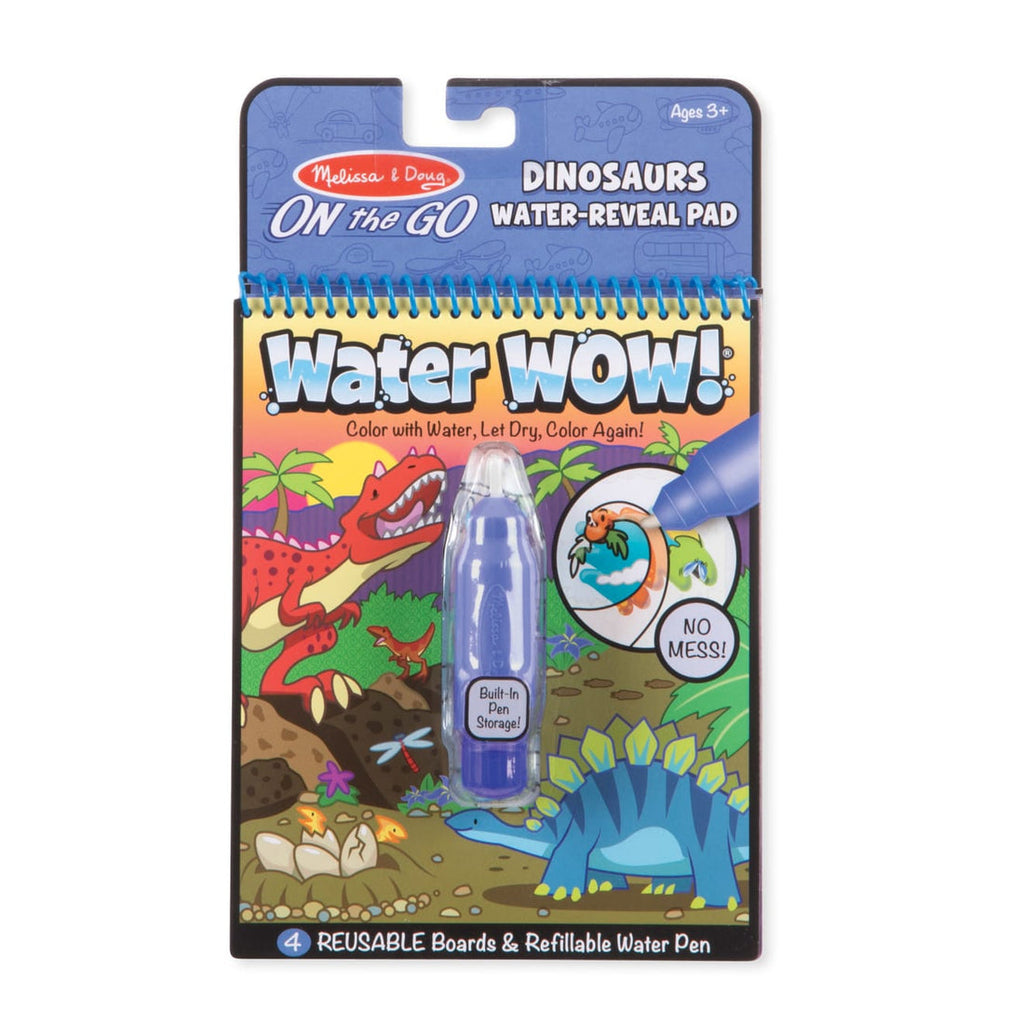 Melissa & Doug On the Go Travel Activity - Water Wow! - Dinosaurs Water Reveal Pad-Mountain Baby