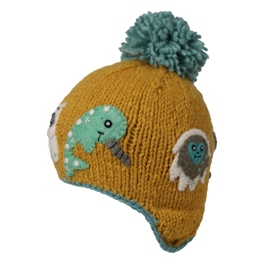 Ambler Kids Toque - Yeti -Citrus-Mountain Baby