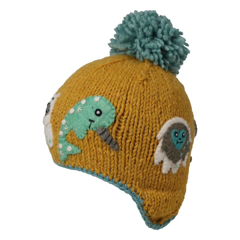 Ambler Kids Toque - Yeti -Citrus-Mountain Baby