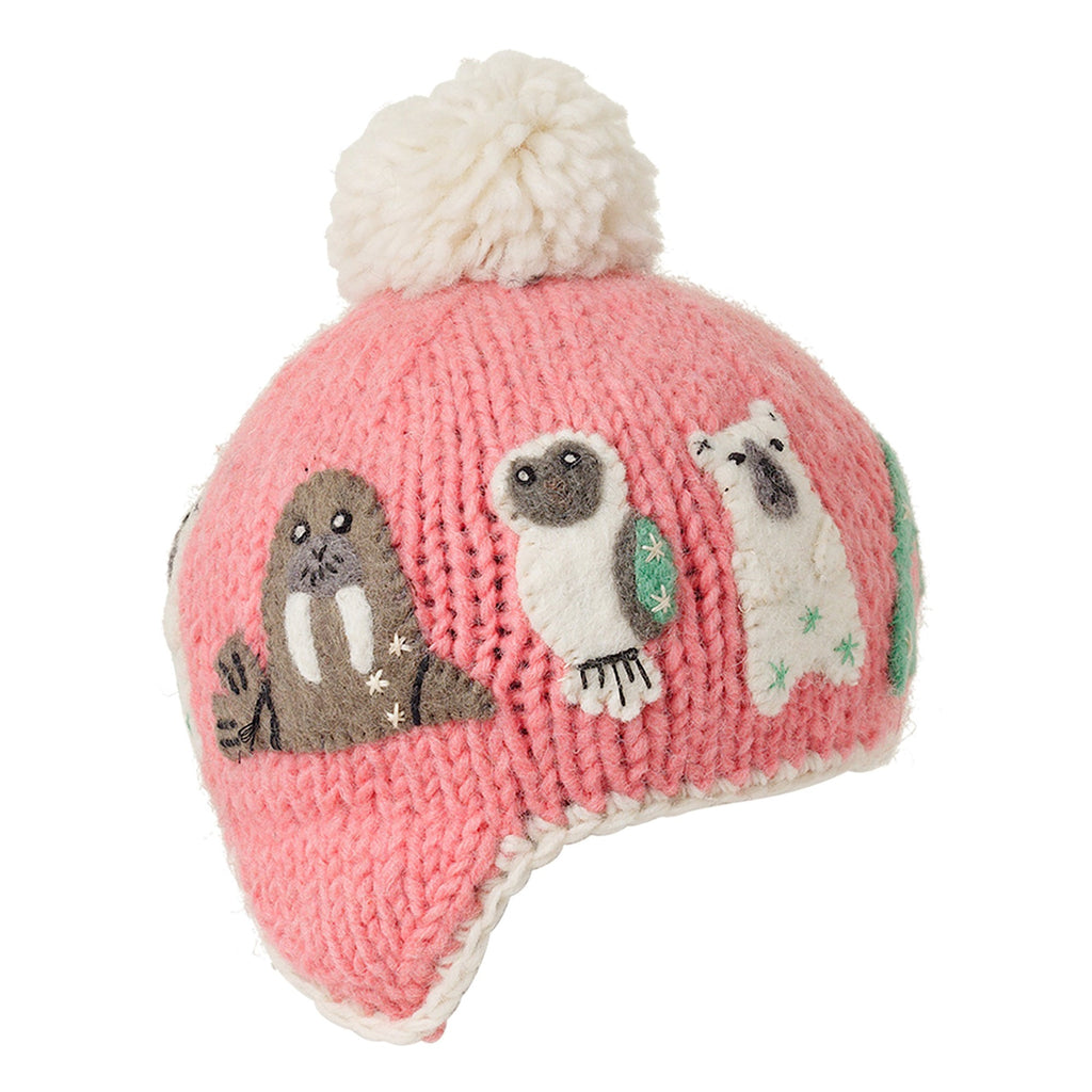 Ambler Kids Toque - Yeti - Coral-Mountain Baby