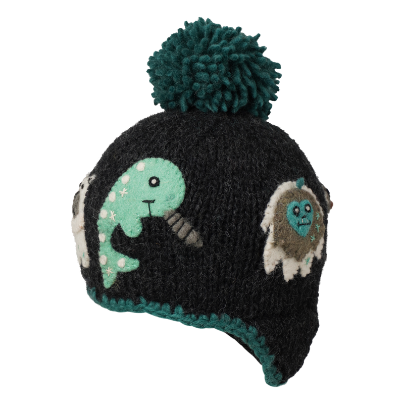 Ambler Kids Toque - Yeti - Heather Charcoal-Mountain Baby