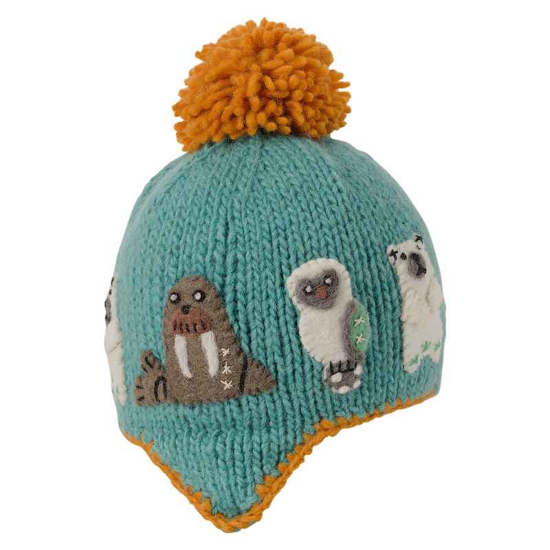 Ambler Kids Toque - Yeti - Sea Green-Mountain Baby