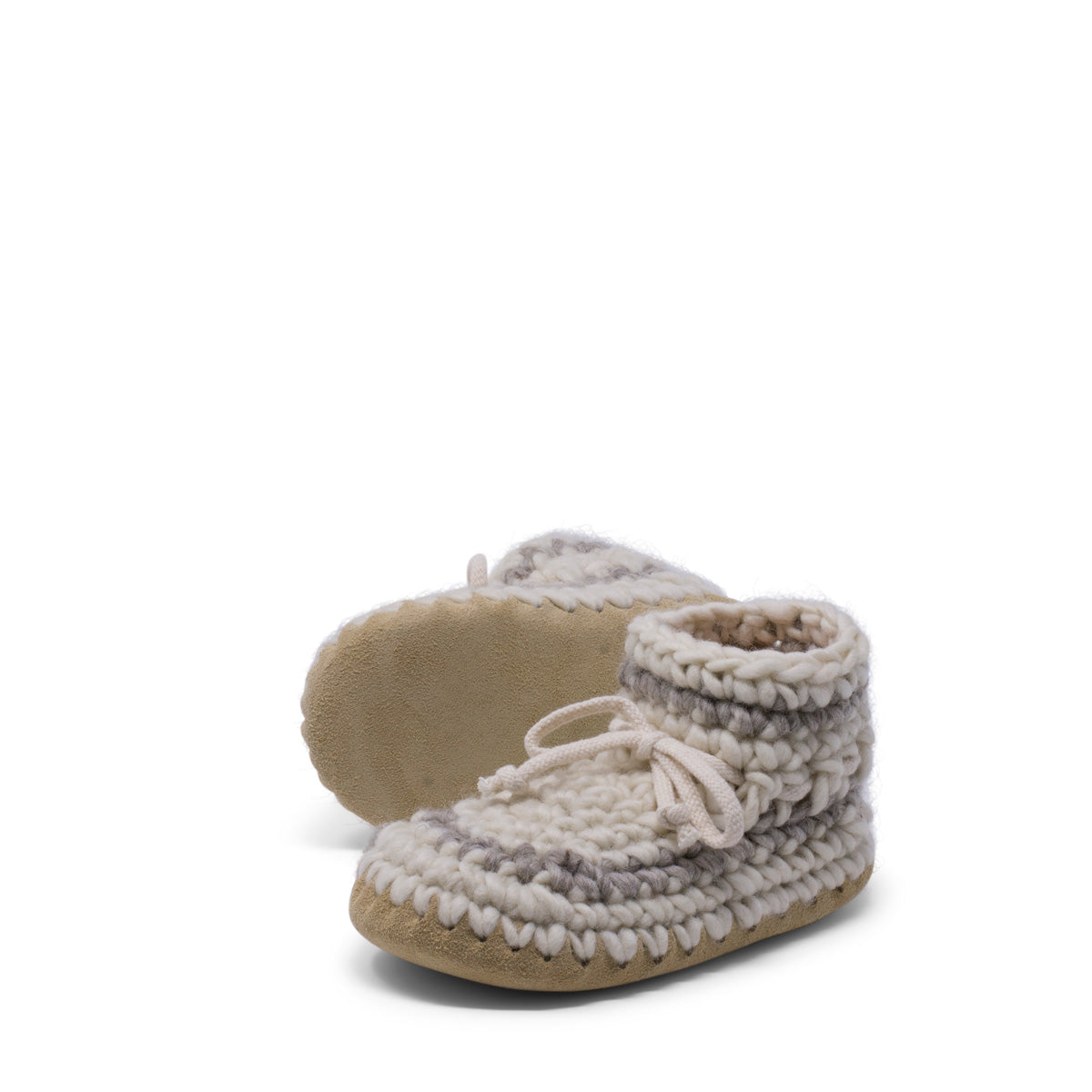Padraig Bootie - Child - Cream w/ Stripe-Mountain Baby