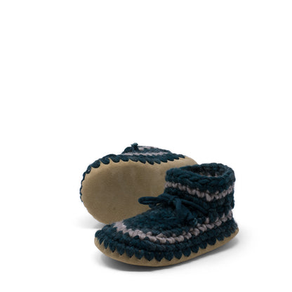 Padraig Bootie - Child - Forest w/ Stripe-Mountain Baby