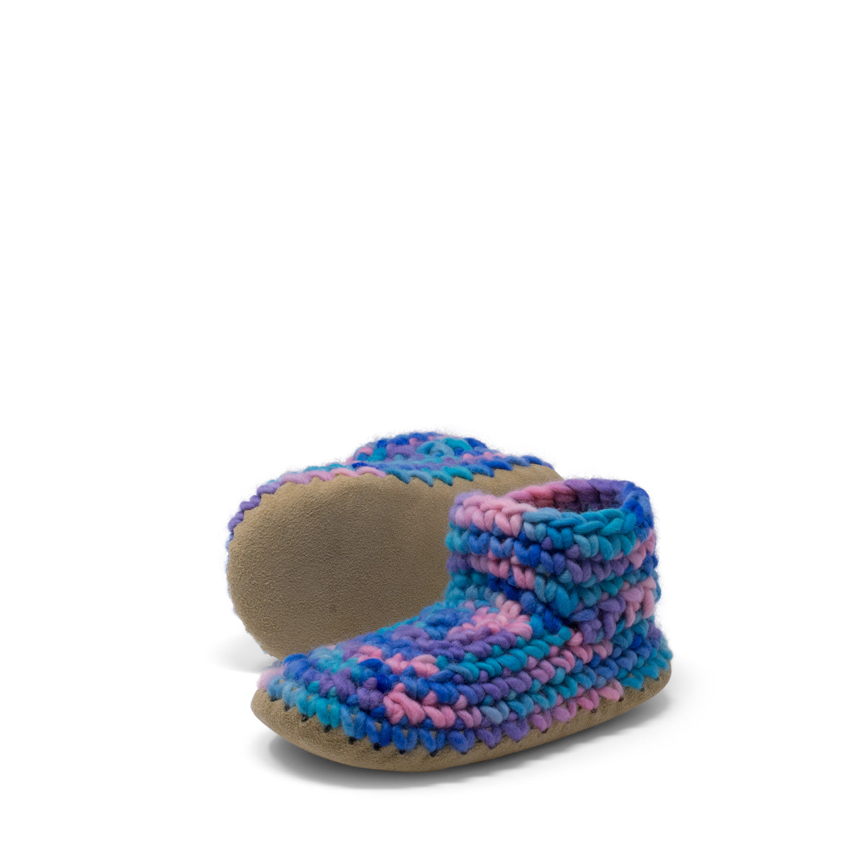 Padraig Bootie - Child - Multi Pink-Mountain Baby