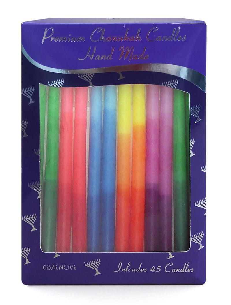 Chanukah Candles - 5 Colours - 45pk-Mountain Baby