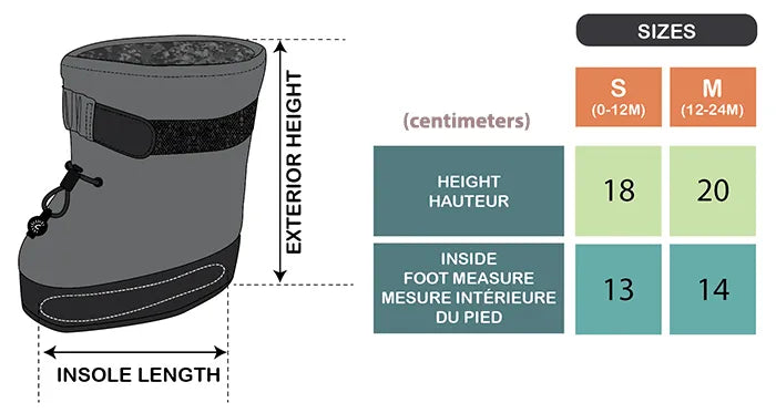 Calikids Outdoor Booties - Black-Mountain Baby