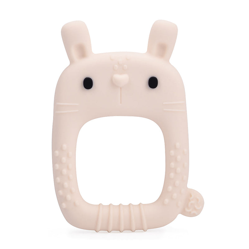 LouLou Lollipop Silicone Teether - Wild - Bunny-Mountain Baby