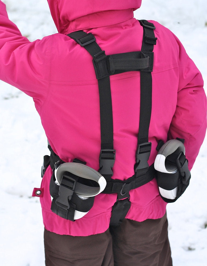 Lil' Ripper Gripper Ski & Snowboard Harness-Mountain Baby