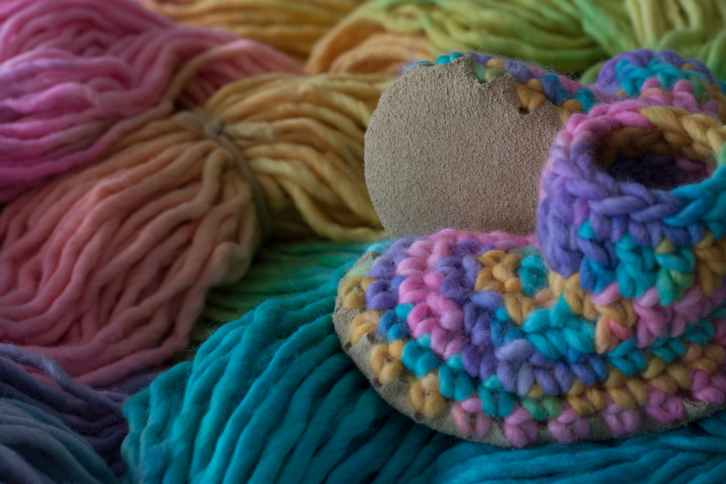 Padraig Bootie - Child - Multi Sunset-Mountain Baby