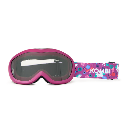 Kombi Children’s Ski Goggles – Rider Grey Optik - Unicorn Rainbow-Mountain Baby