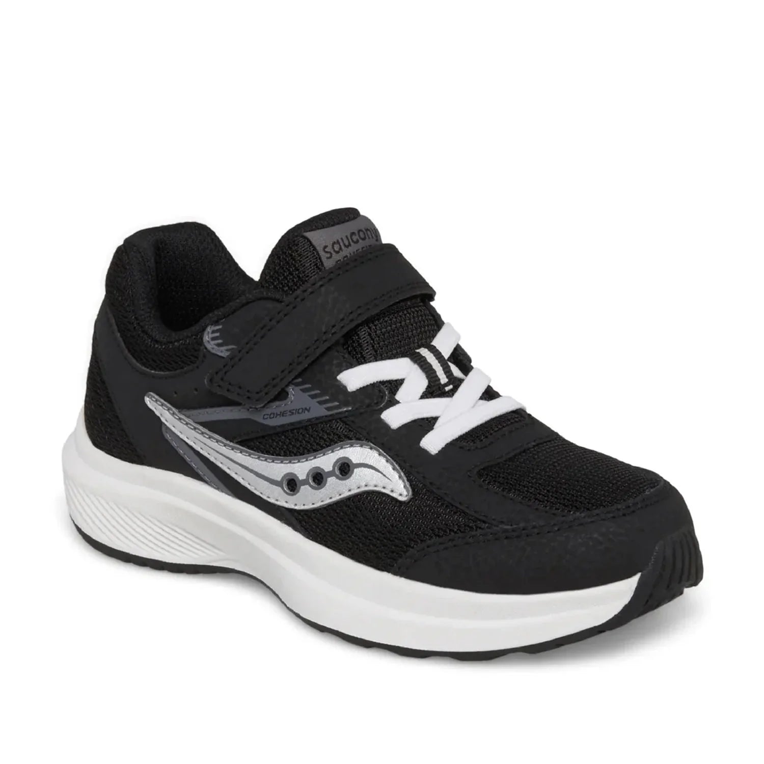 Saucony Cohesion KDZ A/C - Black/White-Mountain Baby