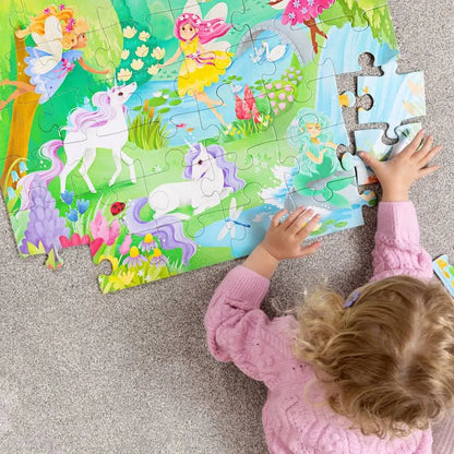 Crocodile Creek Puzzle - 36pc Floor - Magical Friends