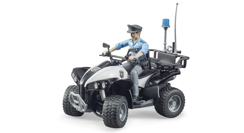 Bruder Police Quad w/ Policeman & Accessories-Mountain Baby