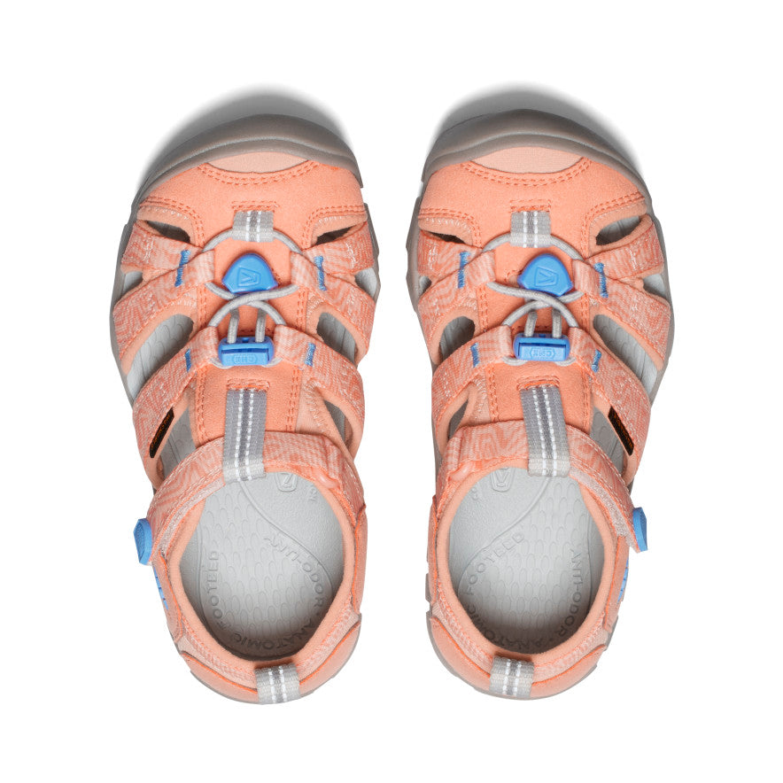 Keen Seacamp 2 Sandal - Papaya Punch/Marina-Mountain Baby