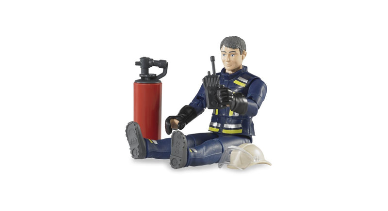 Bruder Figure - Firefighter with Accessories-Mountain Baby