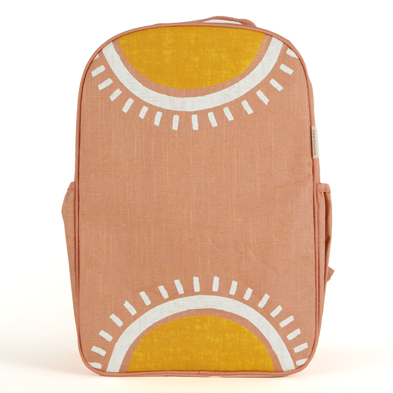 So Young Child's Backpack - Sunrise Muted Clay-Mountain Baby