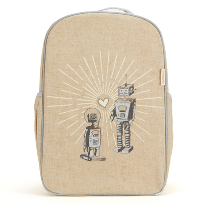 So Young Child's Backpack - Robot Playdate-Mountain Baby