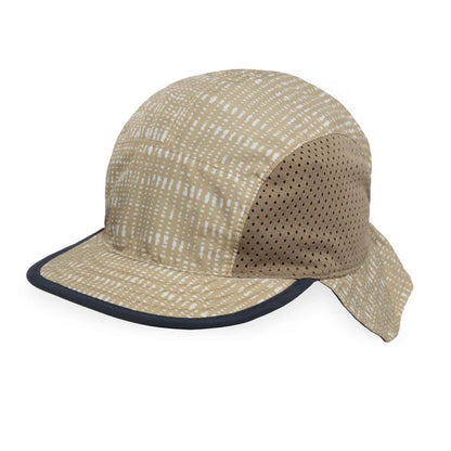 Sunday Afternoons Hats - Infant SunFlip Cap - Natural Grass/Captain's Navy-Mountain Baby