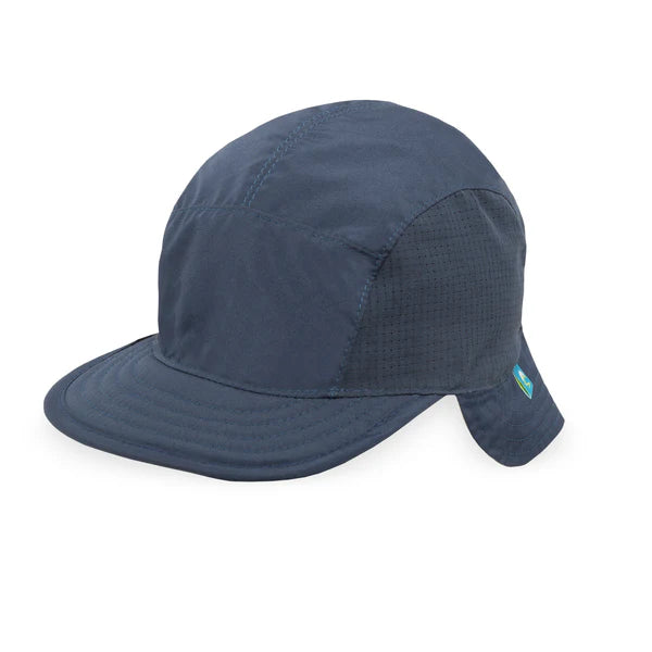 Sunday Afternoons Hats - Infant SunFlip Cap - Natural Grass/Captain's Navy-Mountain Baby