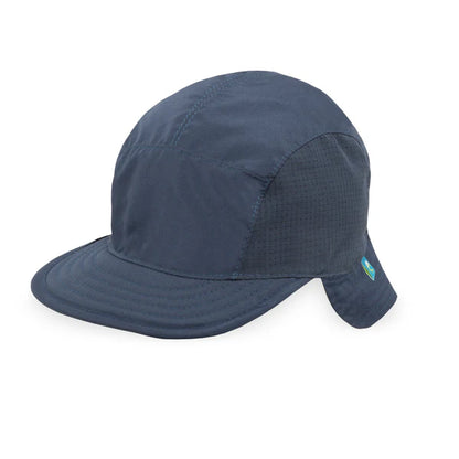 Sunday Afternoons Hats - Infant SunFlip Cap - Natural Grass/Captain's Navy-Mountain Baby