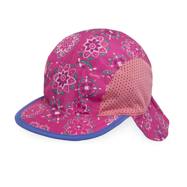 Sunday Afternoons Hats - Infant SunFlip Cap - Soldana Rose/Iris-Mountain Baby